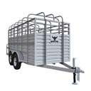 Remolque Ganadero Rectangular 3000 kg